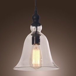 Traditionele klassieke vintage kom mini-stijl gegalvaniseerde hanglamp