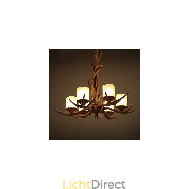 Kroonluchter Hanglamp Vintage Hars