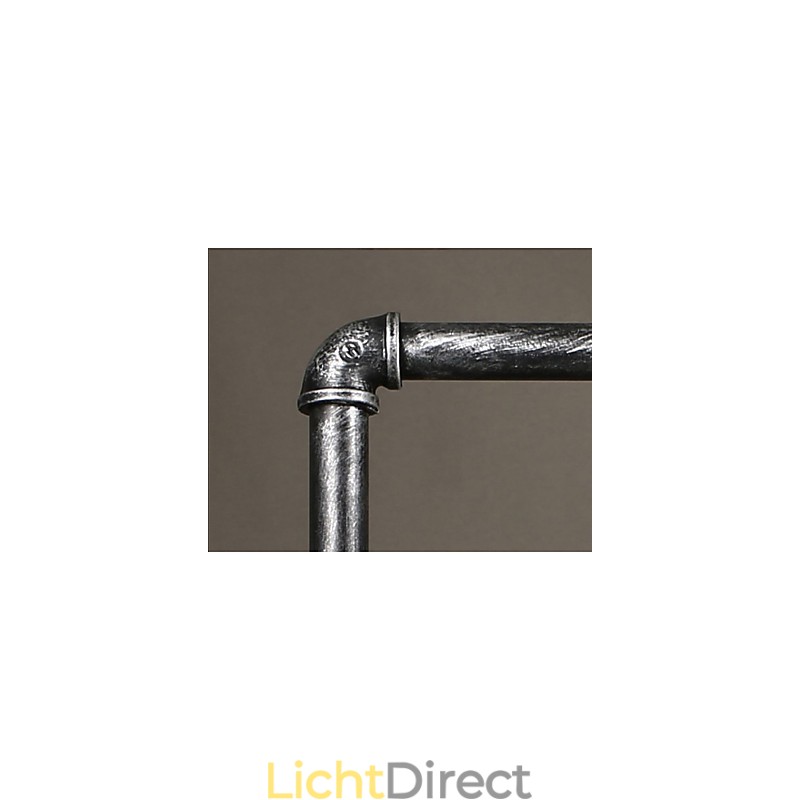 Ijzeren pijp kroonluchter industriële winduitrusting hanglamp