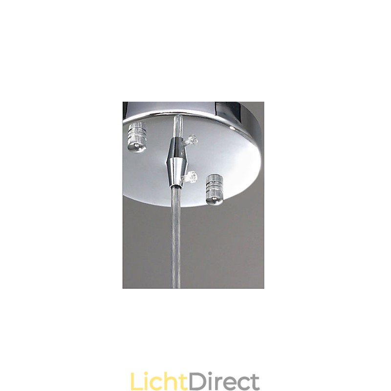 Moderne eigentijdse Globe Crystal Mini-stijl gegalvaniseerde hanglamp