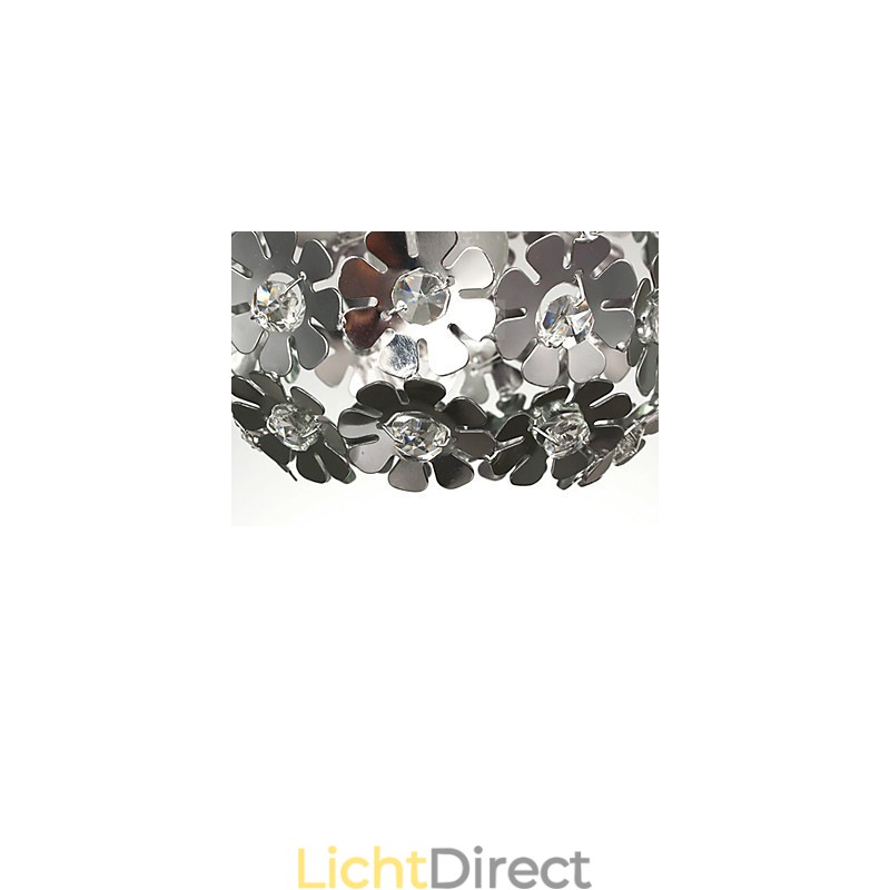 Moderne eigentijdse Globe Crystal Mini-stijl gegalvaniseerde hanglamp