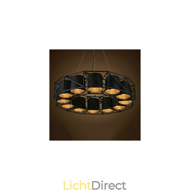 Vintage Land Schilderij Metalen Hanglamp Garage