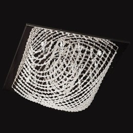 Traditionele klassieke kristallen chromen metalen kroonluchter