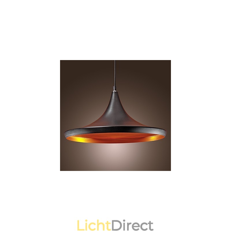 Moderne, eigentijdse retro mini-stijl schilderij hanglamp