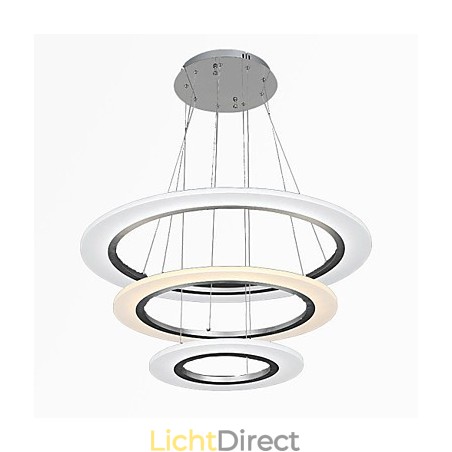 3 Ring DIY Vorm Acryl Hanglamp Plafondlampen Kroonluchter Armaturen met 3 Ring DIY Vorm Acryl Hanglamp Plafondlampen Kroonluchter Armaturen met
