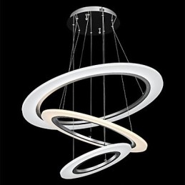 3 Ring DIY Vorm Acryl Hanglamp Plafondlampen Kroonluchter Armaturen met