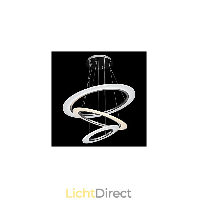 3 Ring DIY Vorm Acryl Hanglamp Plafondlampen Kroonluchter Armaturen met