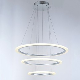 3 Ring DIY Vorm Acryl Hanglamp Plafondlampen Kroonluchterverlichting