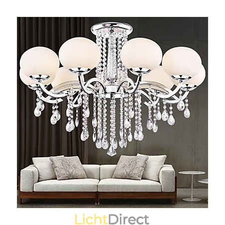 Kroonluchter Kristal Luxe Modern Wonen 9 Lampen Kroonluchter Kristal Luxe Modern Wonen 9 Lampen