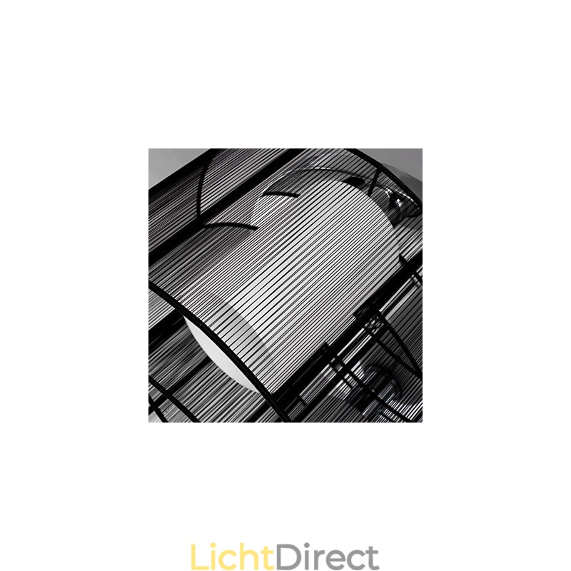 Plafondlamp Modern Design 2 Lampen Zwart