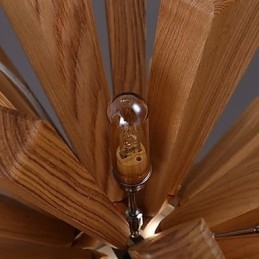 Hanglampen Landelijk Hout Bamboe