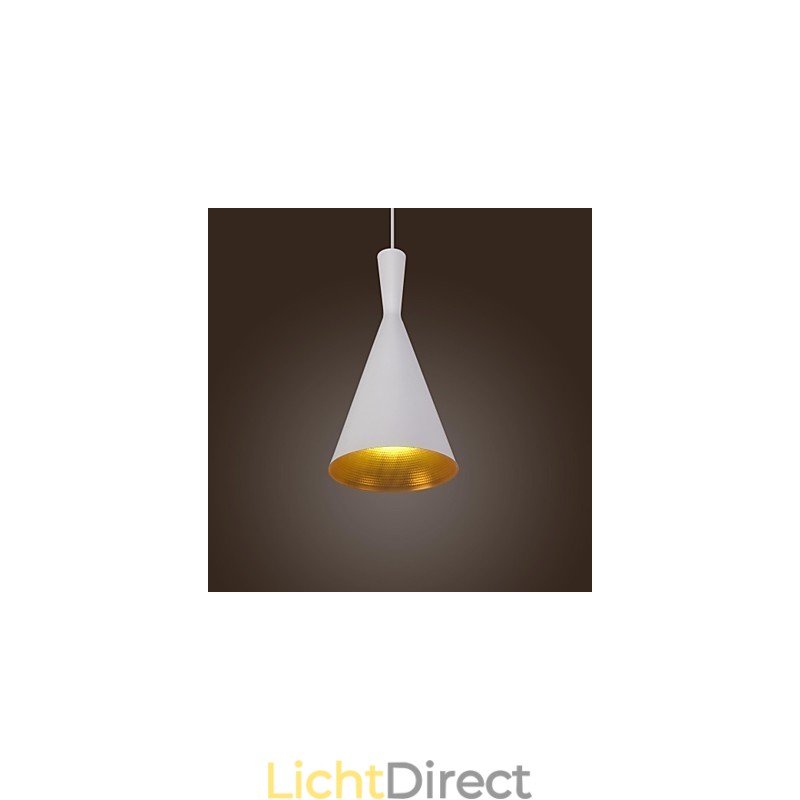Moderne, eigentijdse retro landelijke schilderij metalen hanglamp
