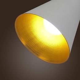 Moderne, eigentijdse retro landelijke schilderij metalen hanglamp