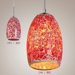 Traditionele klassieke vintage schilderij metalen hanglamp