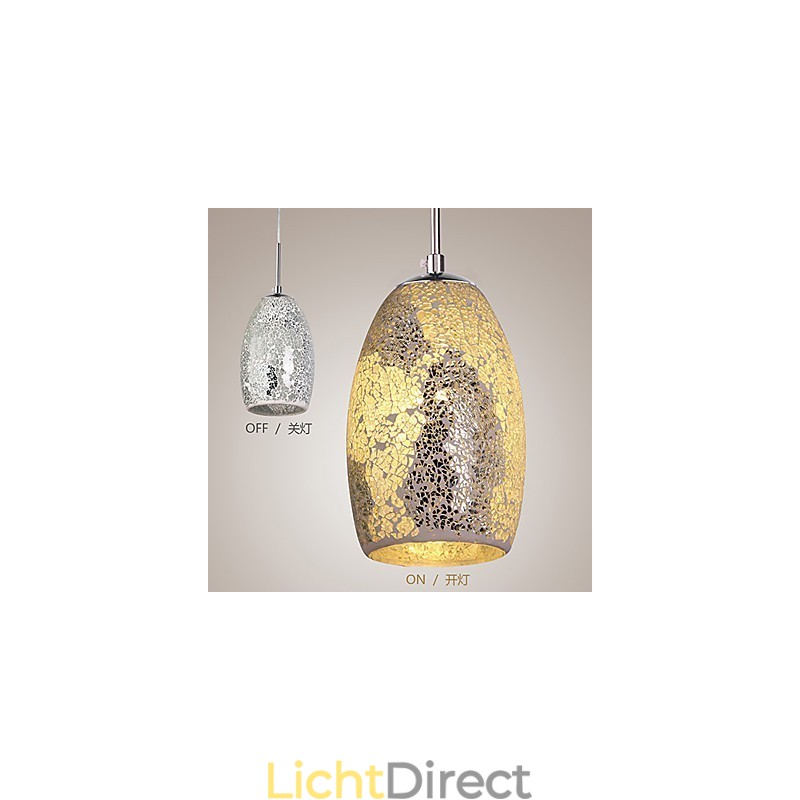 Traditionele klassieke vintage schilderij metalen hanglamp