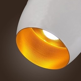 Moderne, eigentijdse retro landelijke schilderij metalen hanglamp