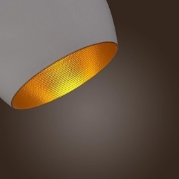 Moderne, eigentijdse retro landelijke schilderij metalen hanglamp