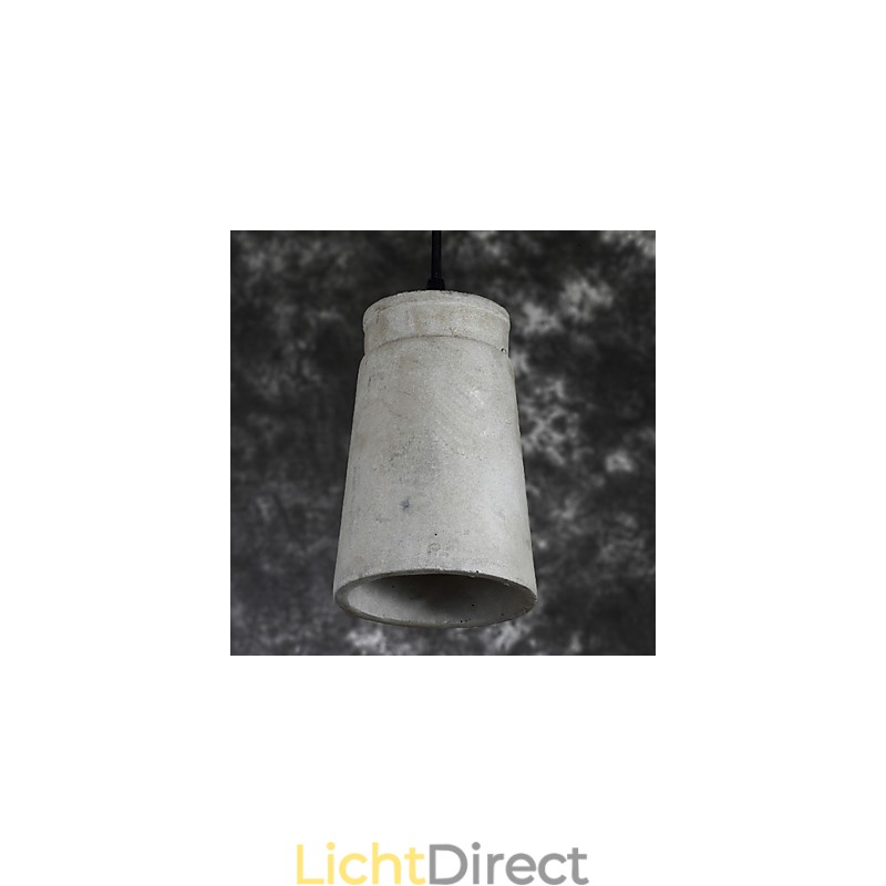 De Scandinavische minimalistische retro hanglamp van cement en vintage lampverlichtingsarmatuur