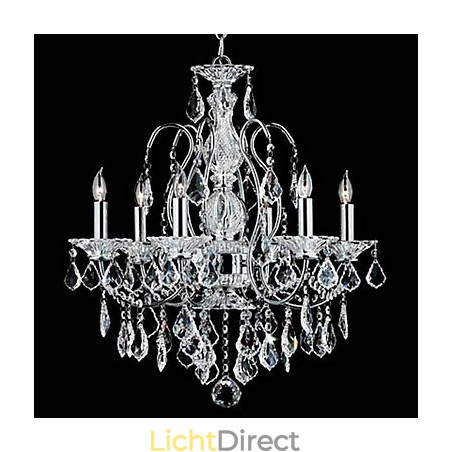 Traditionele klassieke kristallen chromen metalen kroonluchter Traditionele klassieke kristallen chromen metalen kroonluchter