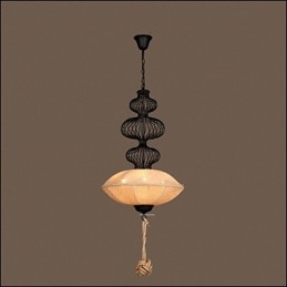 Nordic Retro Industriële Hennep Creatieve Vogelkooi Lampen