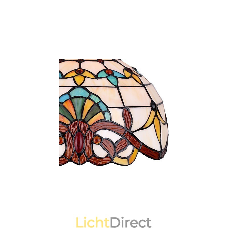 1 Meter Europese Pastorale Lamp Creatieve Kunst Glas Kleine Hanglamp