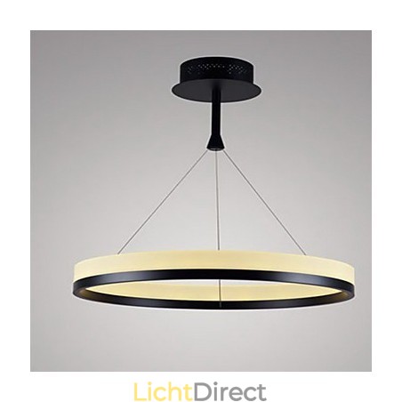 Moderne hangende witte ronde 4-hanglamp