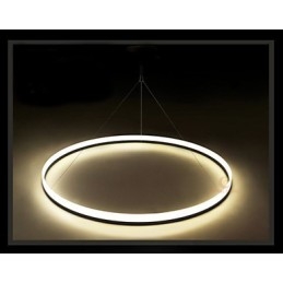 Moderne hangende witte ronde 4-hanglamp
