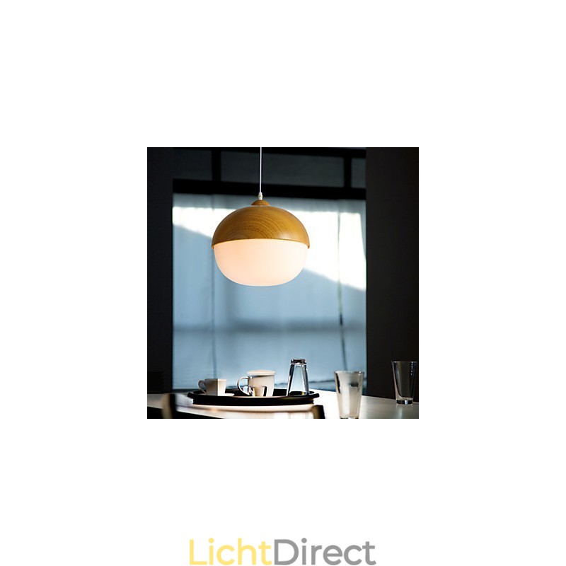 Nordic Contracted Mushroom Creative Nuts Enkele Kop Glazen Kroonluchter Lamp Licht