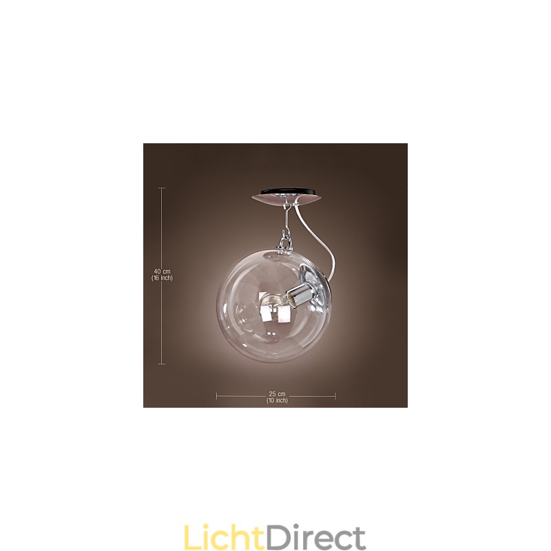 Moderne, eigentijdse Globe Mini-stijl geanodiseerde hanglamp