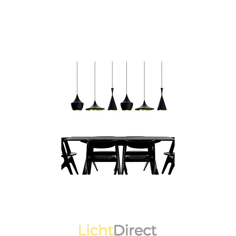 Mini Stijl Schilderij Metalen Hanglamp