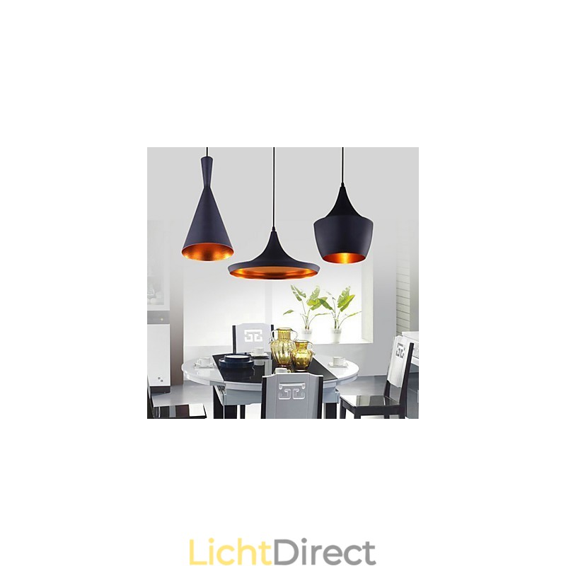 Mini Stijl Schilderij Metalen Hanglamp
