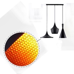 Mini Stijl Schilderij Metalen Hanglamp