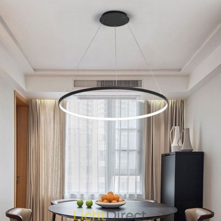 Dimbare hanglamp met een diameter van 80 cm, modern design