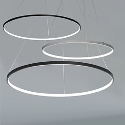 Dimbare hanglamp met een diameter van 80 cm, modern design