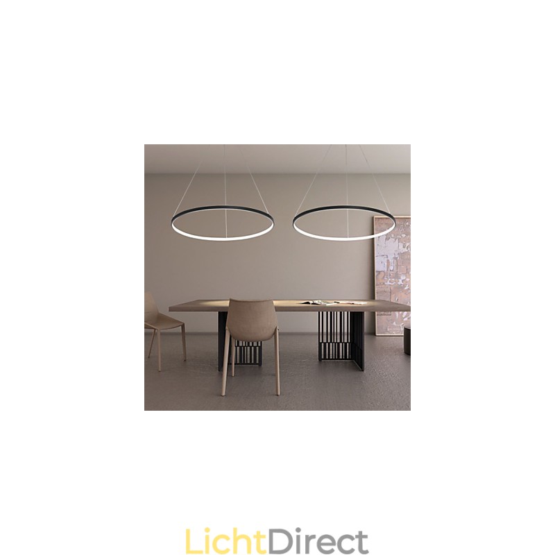 Dimbare hanglamp met een diameter van 80 cm, modern design