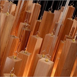 Hotel Engineering Wood Art Line kroonluchter