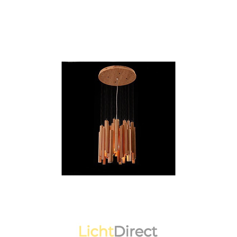 Hotel Engineering Wood Art Line kroonluchter