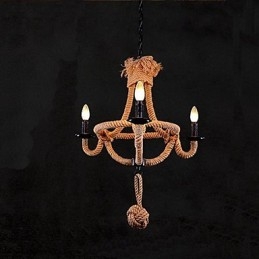 Traditionele klassieke rustieke lodge vintage retro landelijke schilderij metalen kroonluchter