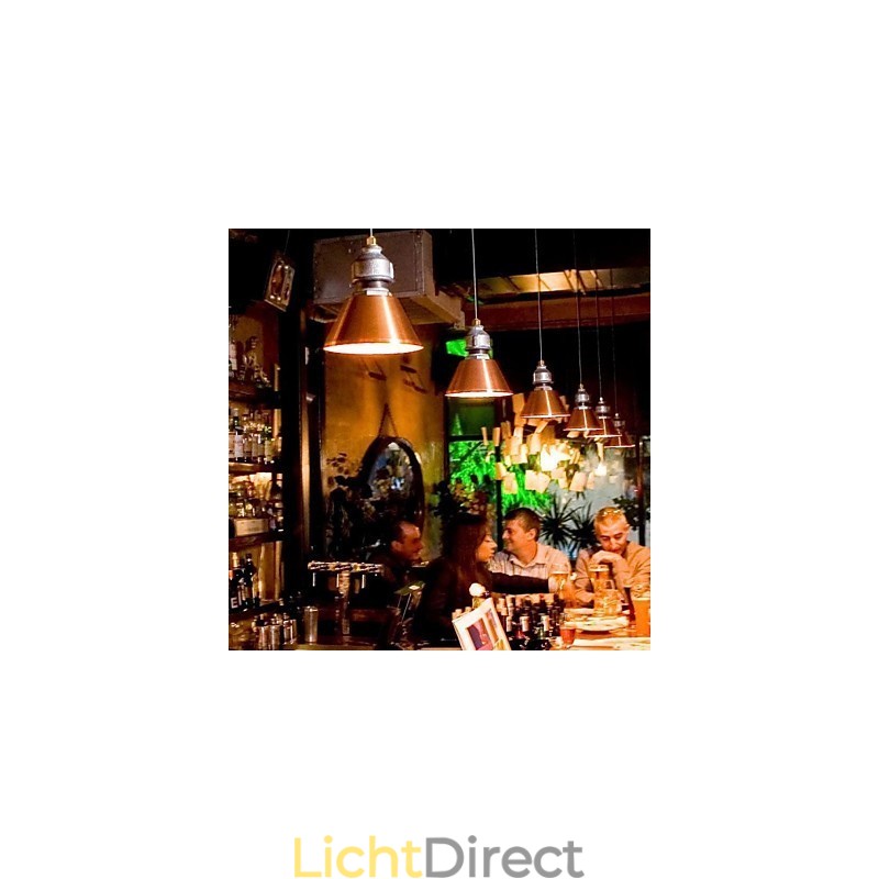 Vintage landelijke metalen hanglamp