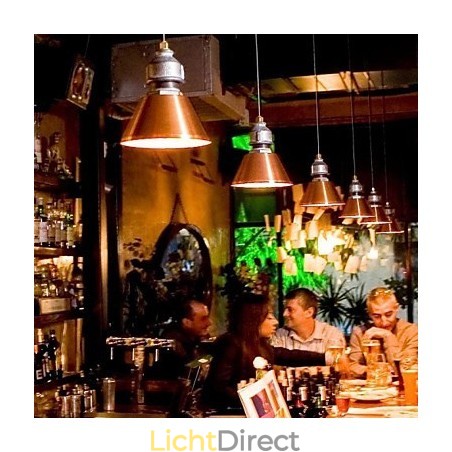 Vintage landelijke metalen hanglamp