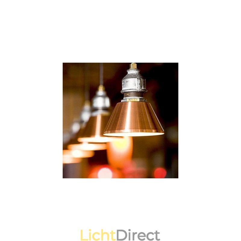 Vintage landelijke metalen hanglamp