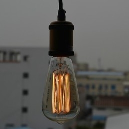 Traditionele klassieke vintage mini-stijl gegalvaniseerde hanglamp