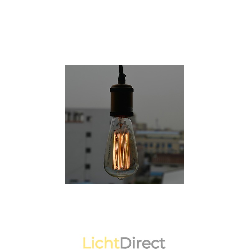 Traditionele klassieke vintage mini-stijl gegalvaniseerde hanglamp