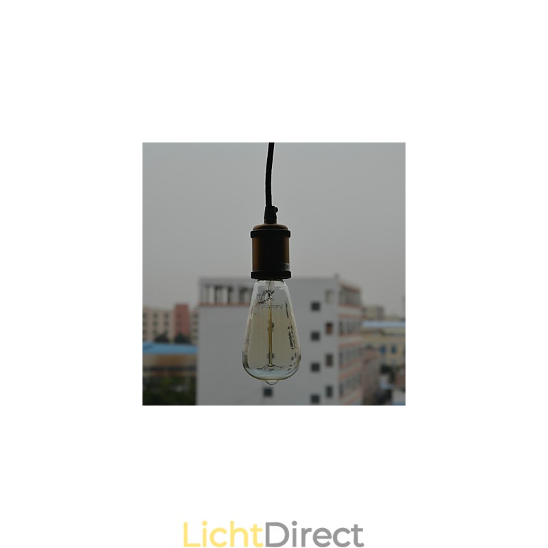 Traditionele klassieke vintage mini-stijl gegalvaniseerde hanglamp