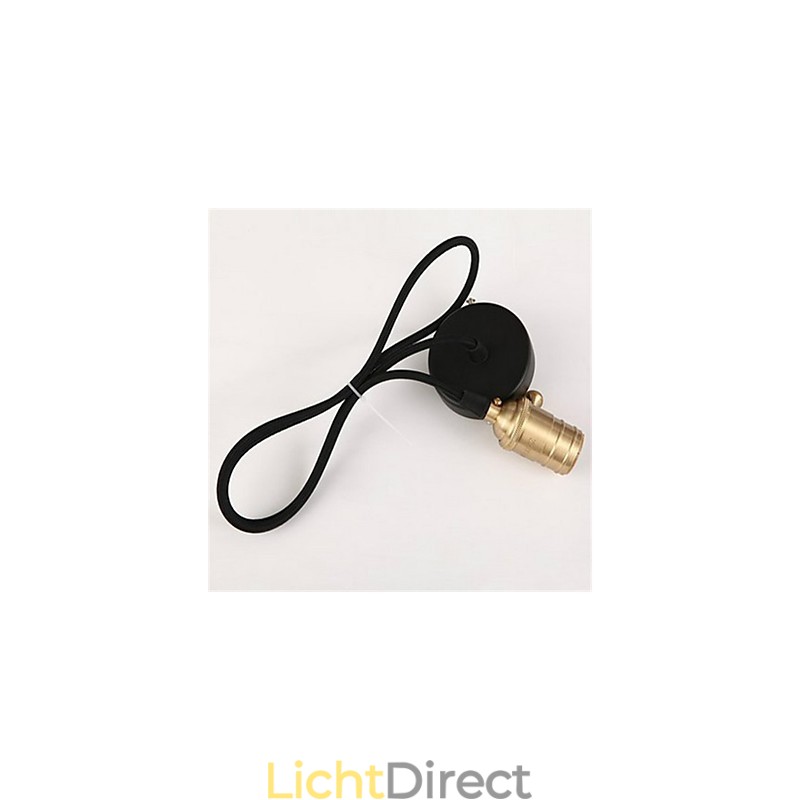 Amerikaanse Retro Minimalistische Enkele Koperen Kroonluchterlamp