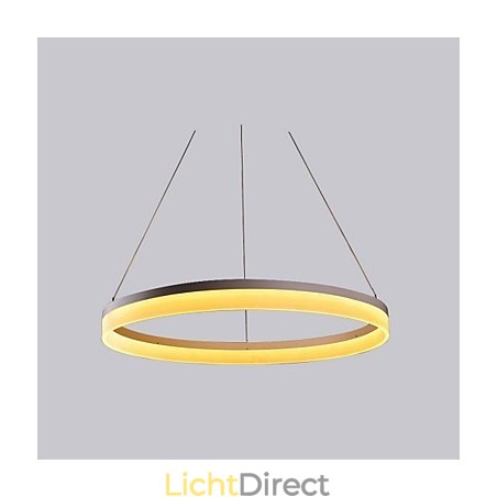 Ronde hanglamp opgehangen rond gat geperforeerd paneel Ronde hanglamp opgehangen rond gat geperforeerd paneel