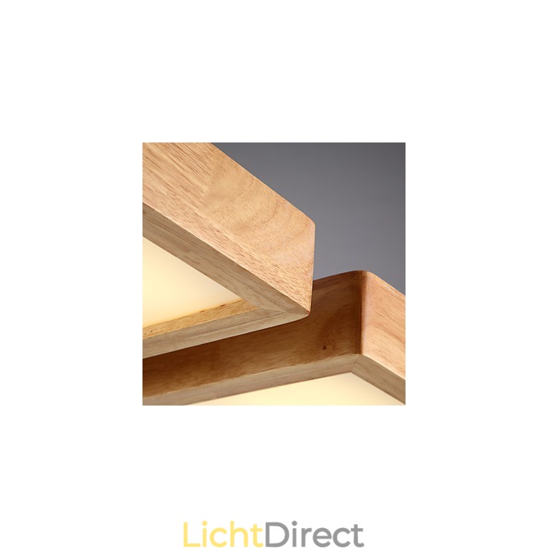 Moderne eigentijdse landelijke mini-stijl andere houten bamboe hanglamp