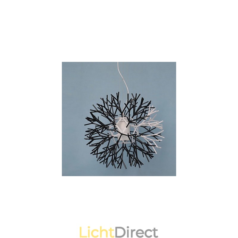 Moderne, eigentijdse metalen hanglamp