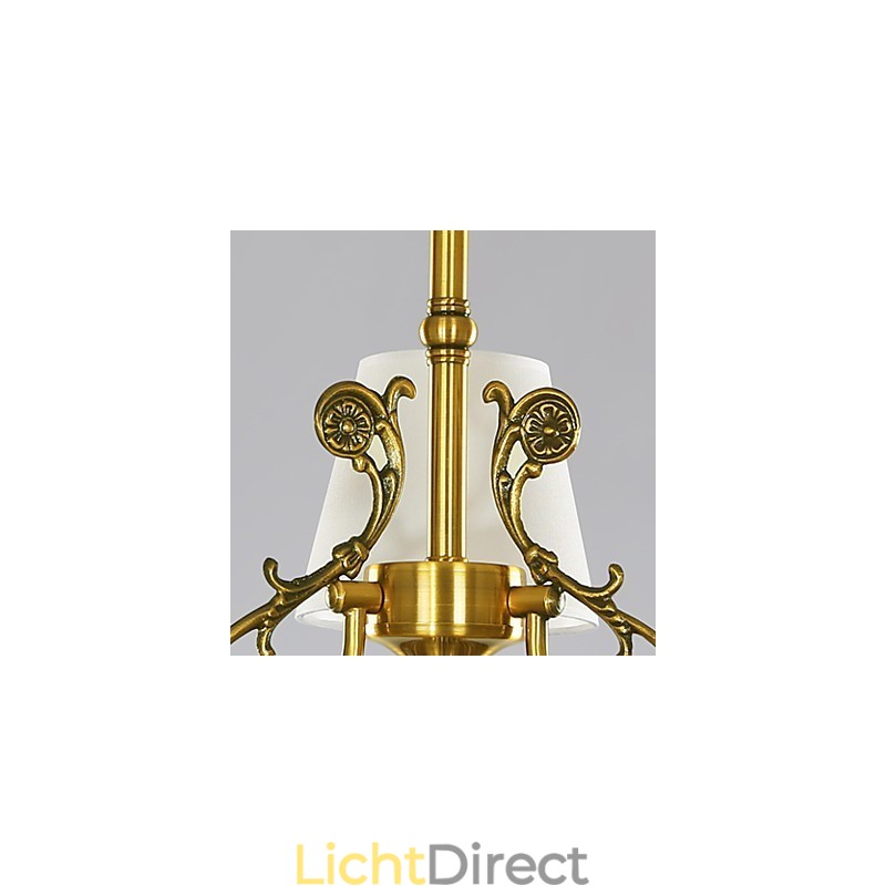 Puur witte moderne, eigentijdse decoratieve design hanglampfamilie