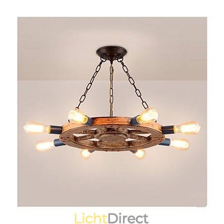 Nostalgische ijzeren hars kroonluchter